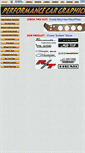 Mobile Screenshot of performancecargraphics.com
